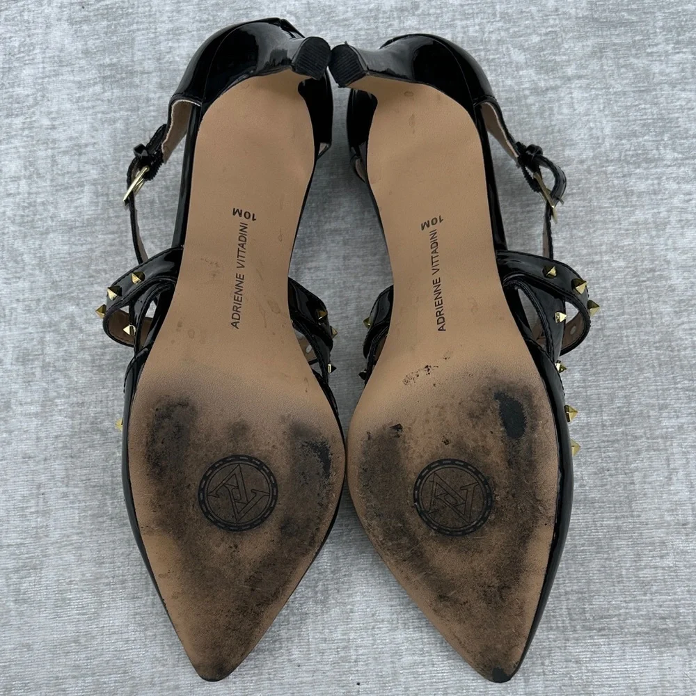 Adrienne Vittadini black faux